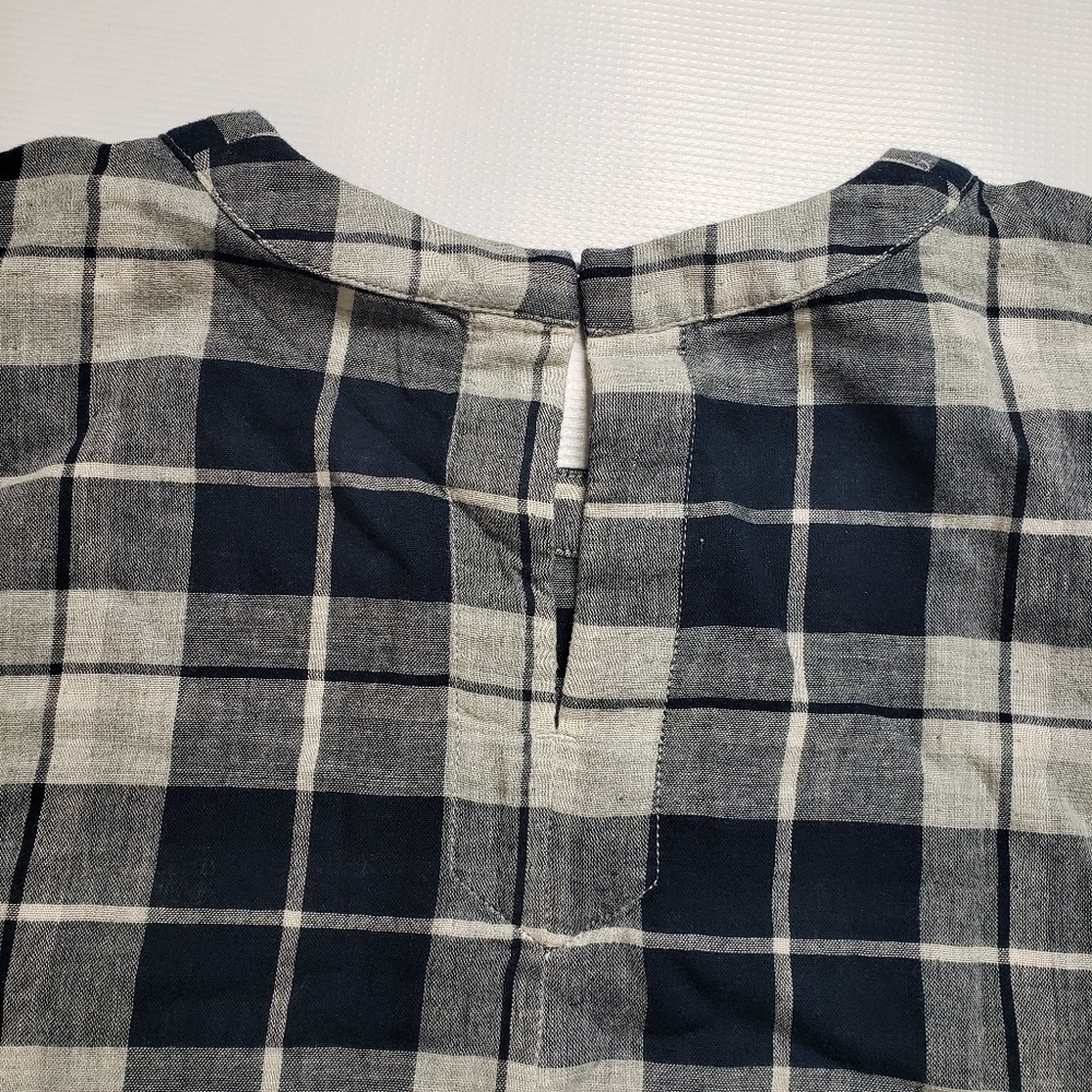 Madewell | Emporia Plaid Oversized Tee | Small - Picture 6 of 8